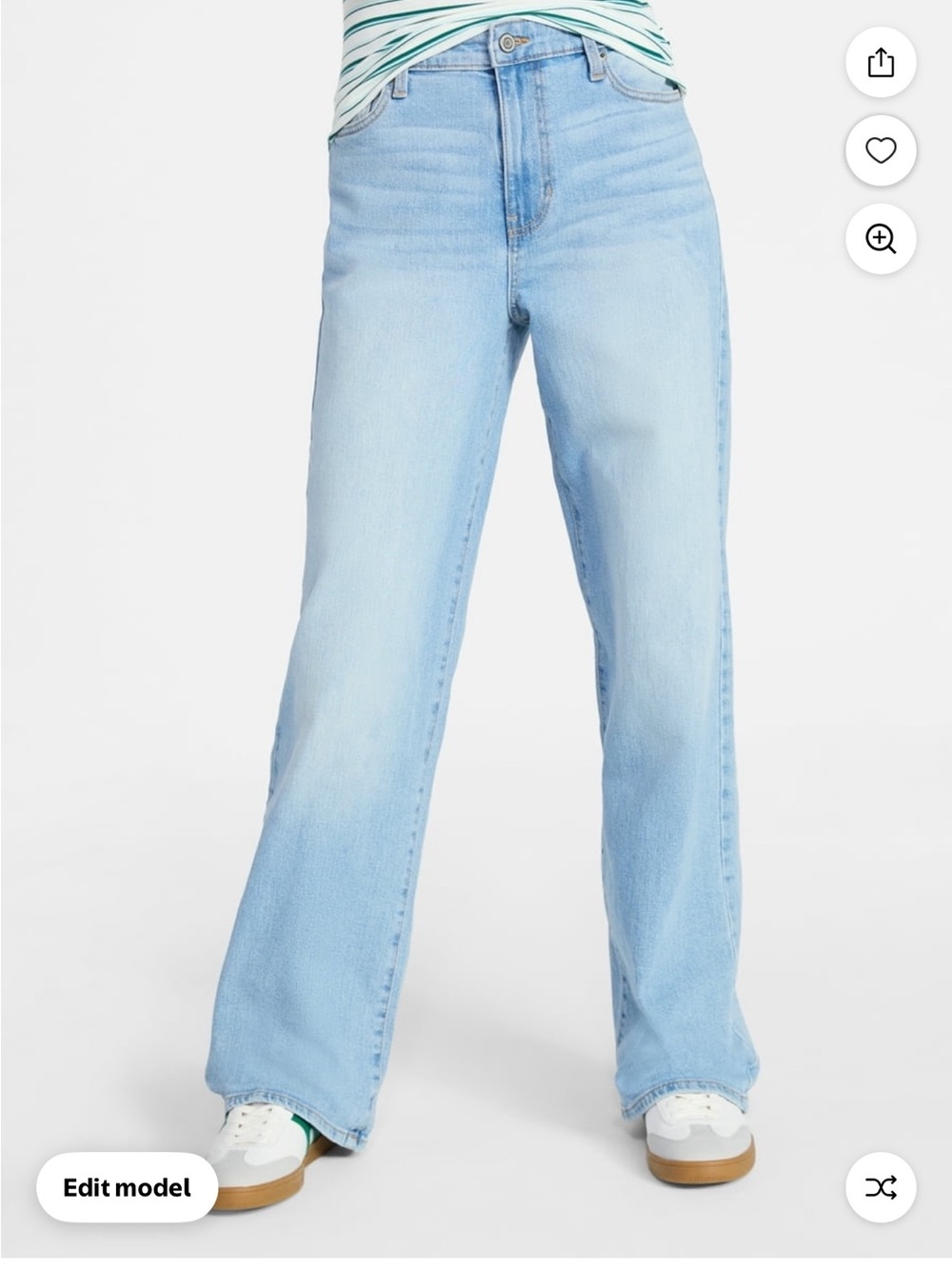No Boundaries Wide Leg Jean